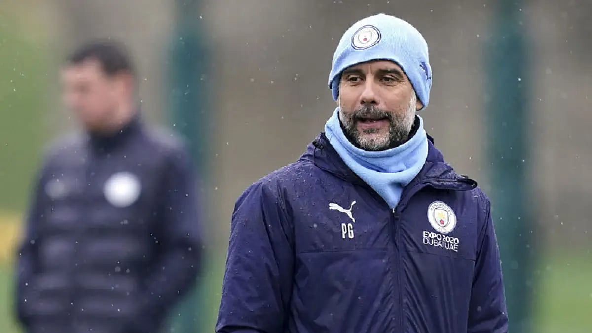Manchester City manager Pep Guardiola