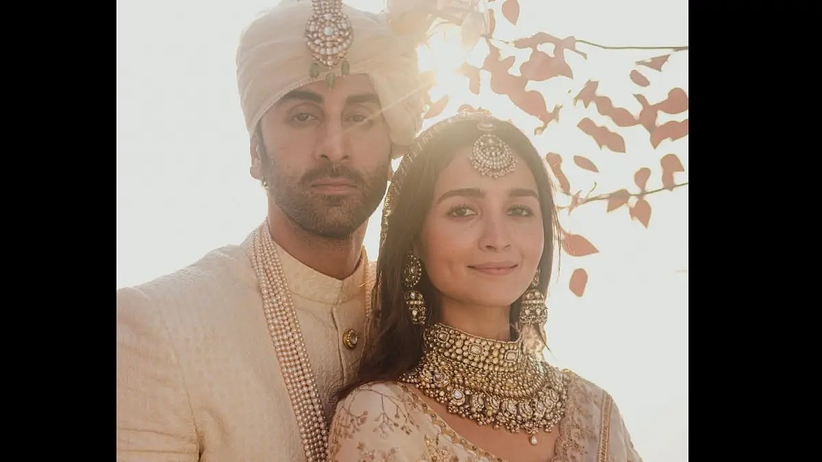 Actors Ranbir Kapoor and Alia Bhatt