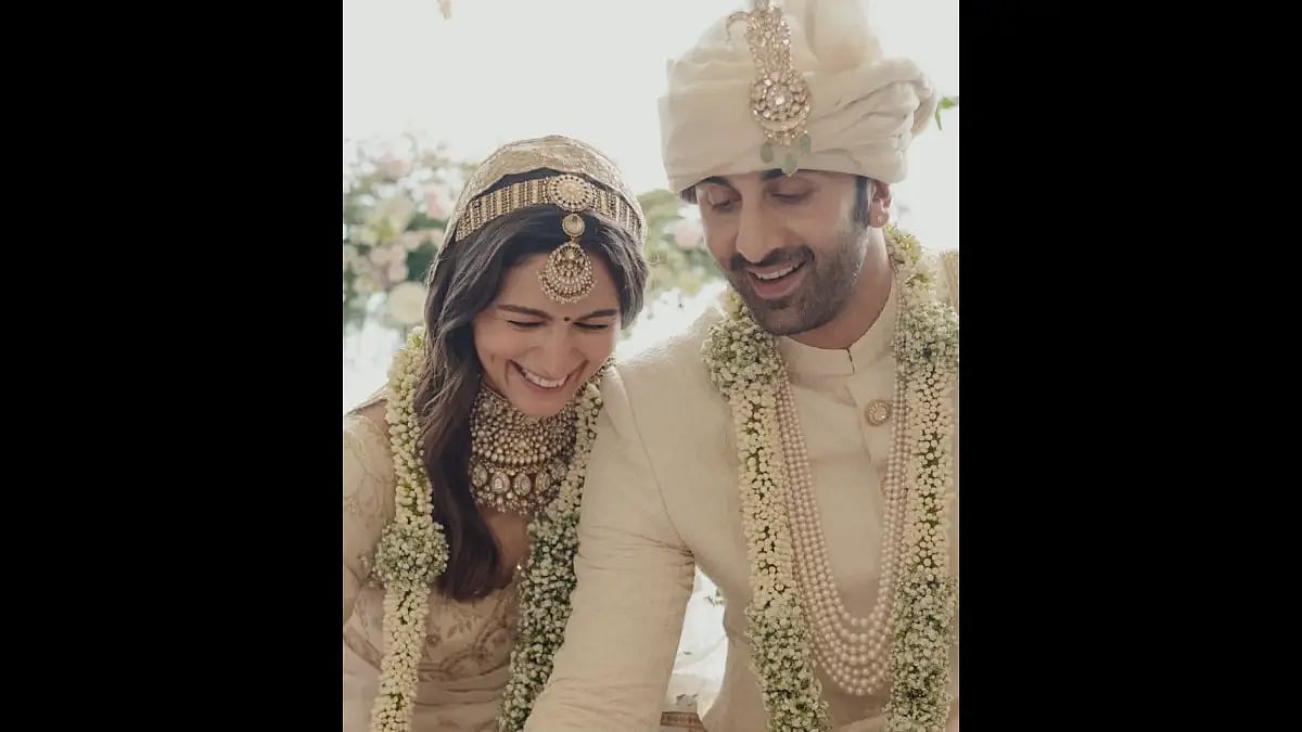 Newlyweds Alia Bhatt and Ranbir Kapoor