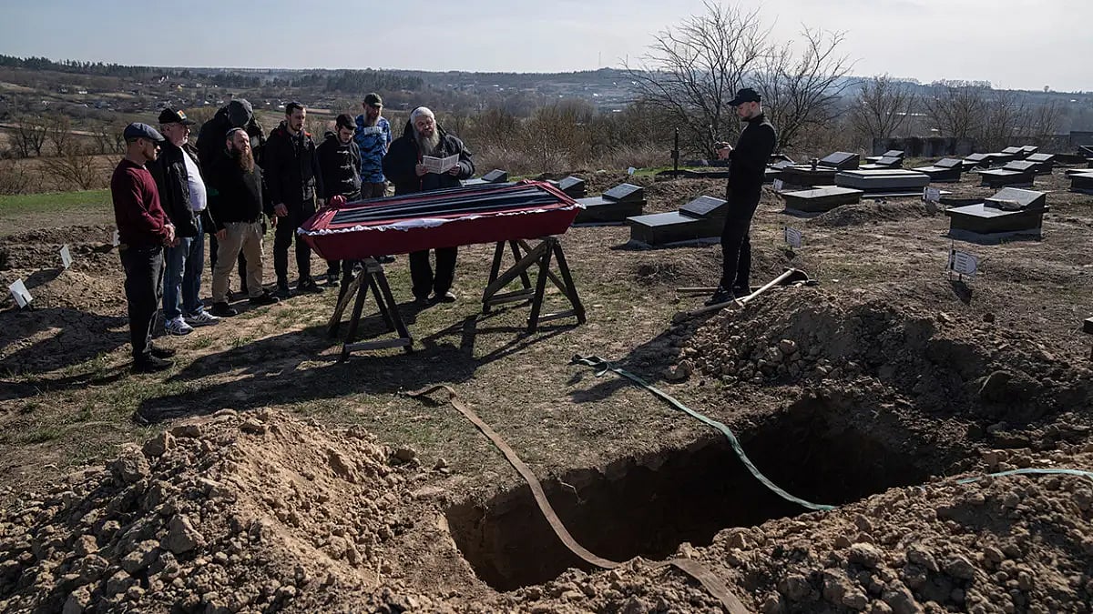 Russia Strikes Ukraine's Big Cities, Bears Down On Mariupol