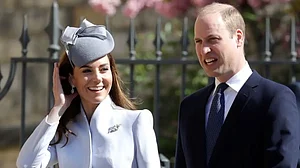 Prince William and Wife Kate Middleton