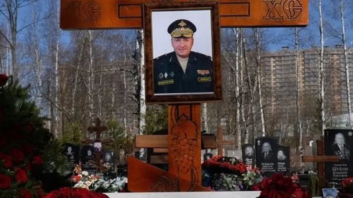 Vladimir Petrovich Frolov's funeral