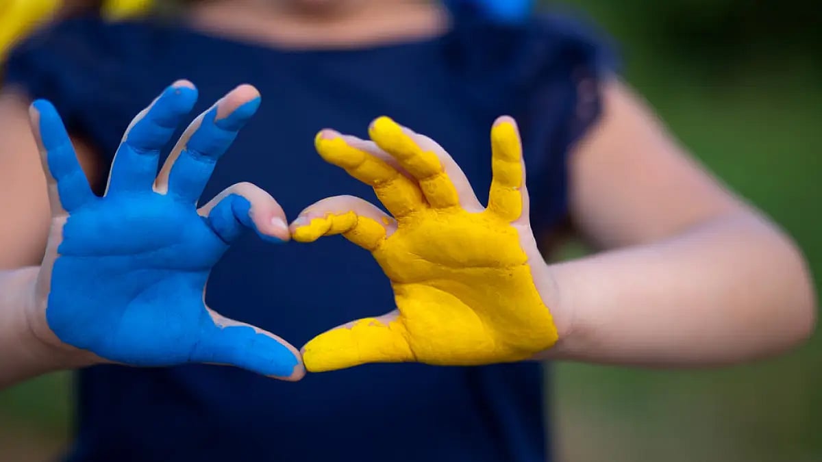 The campaign is one of the many to aid the people of Ukraine