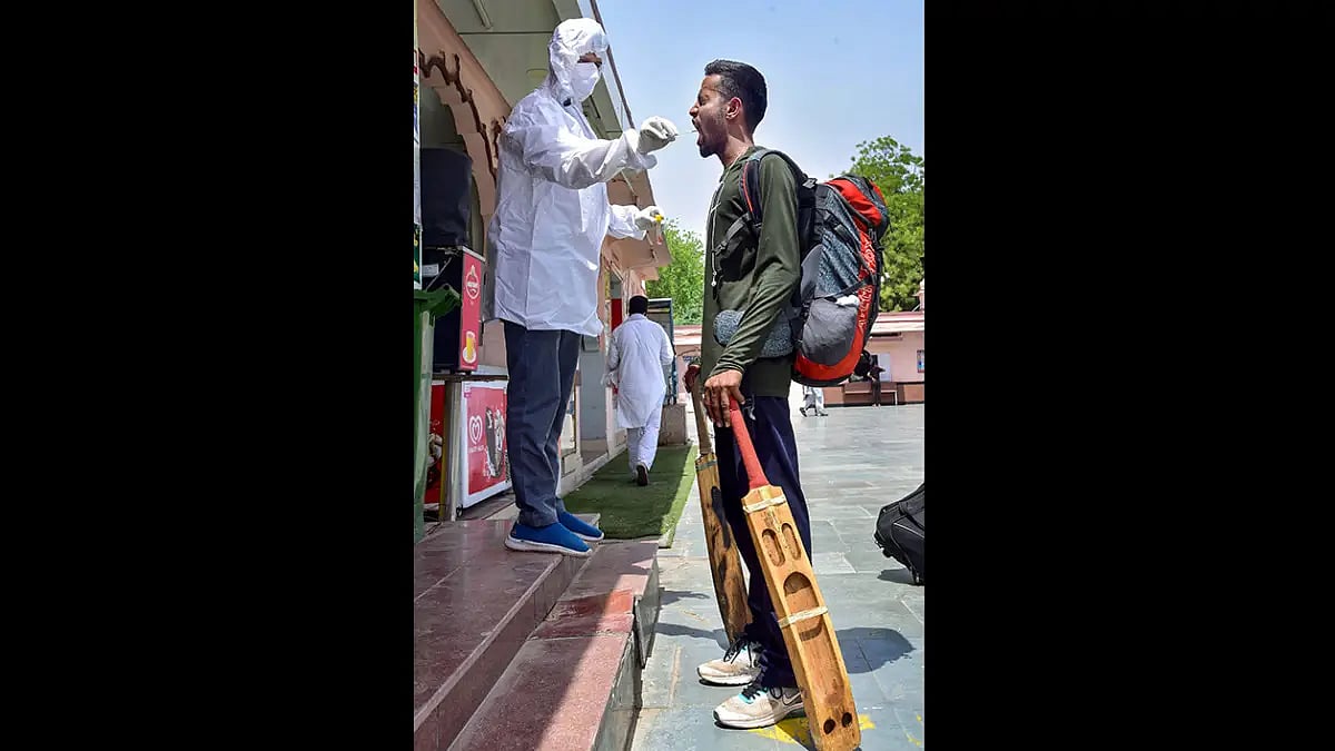 COVID test in Bikaner 