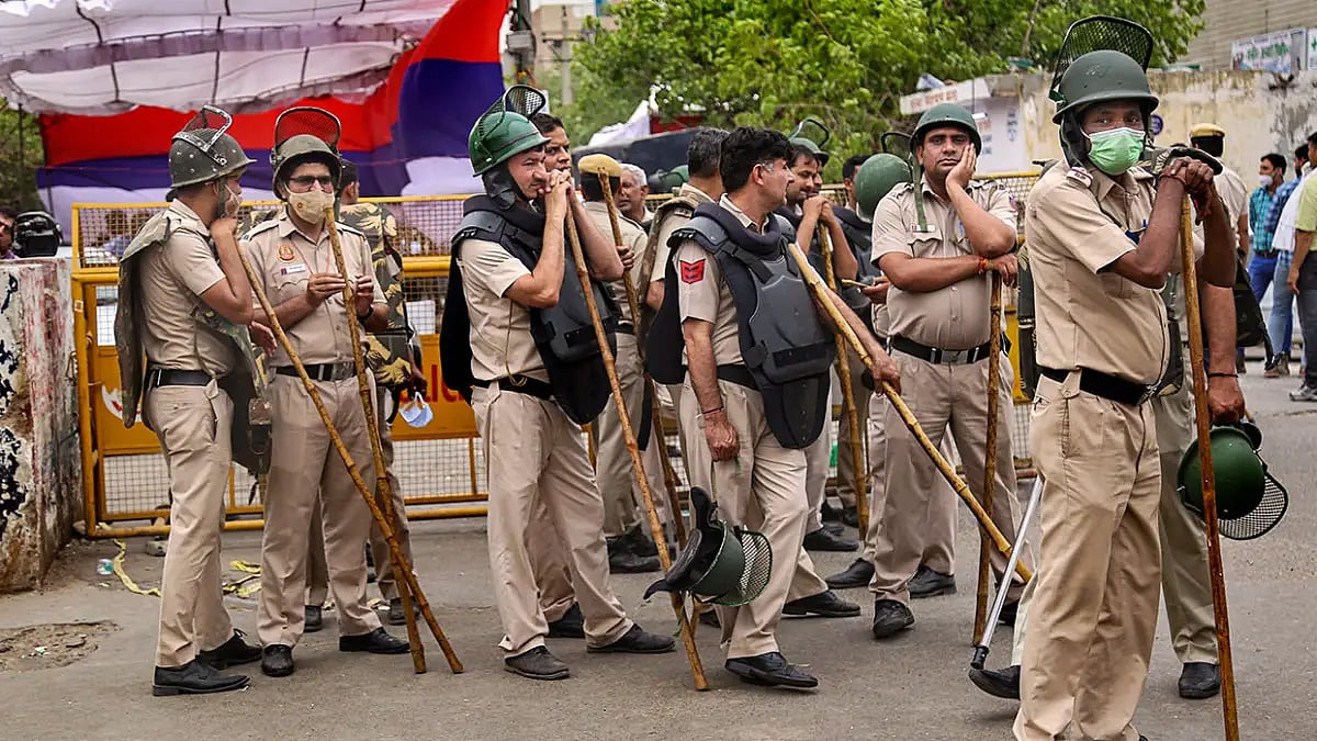 Jahangirpuri violence.