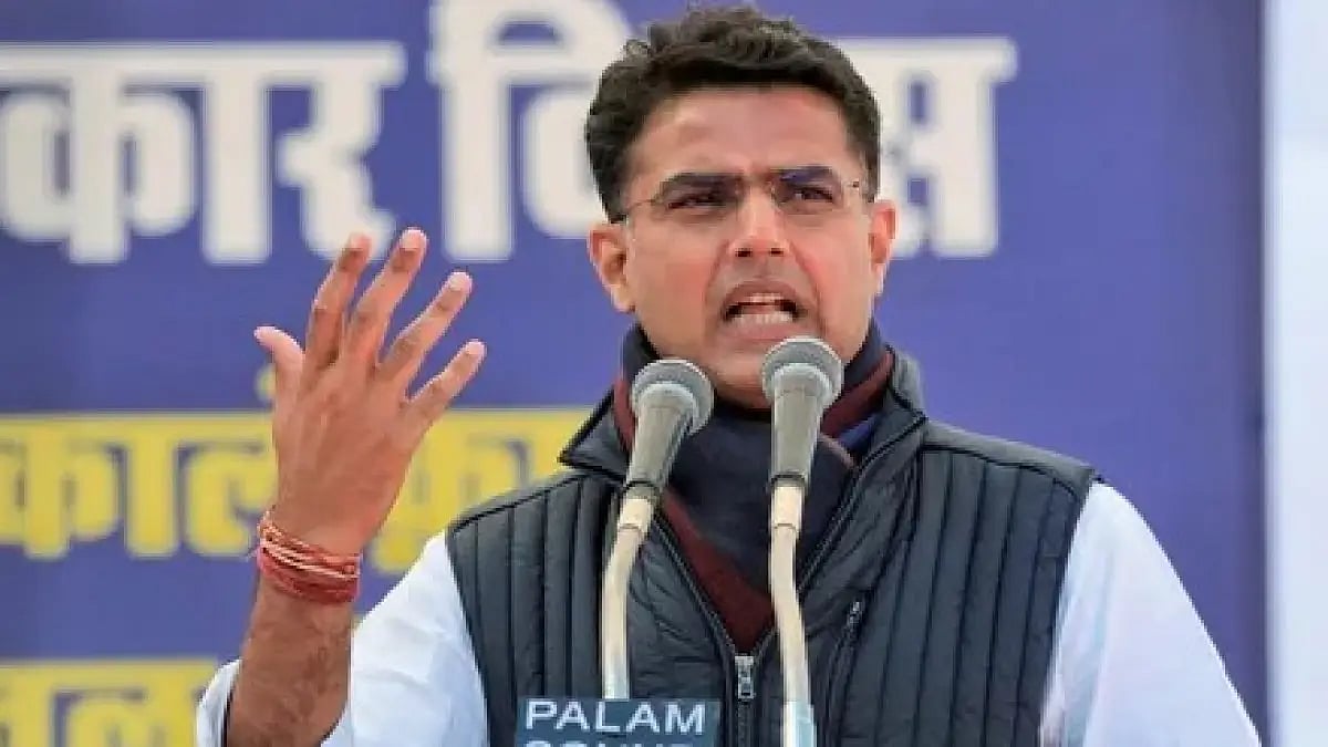 Former Rajasthan Deputy CM Sachin Pilot