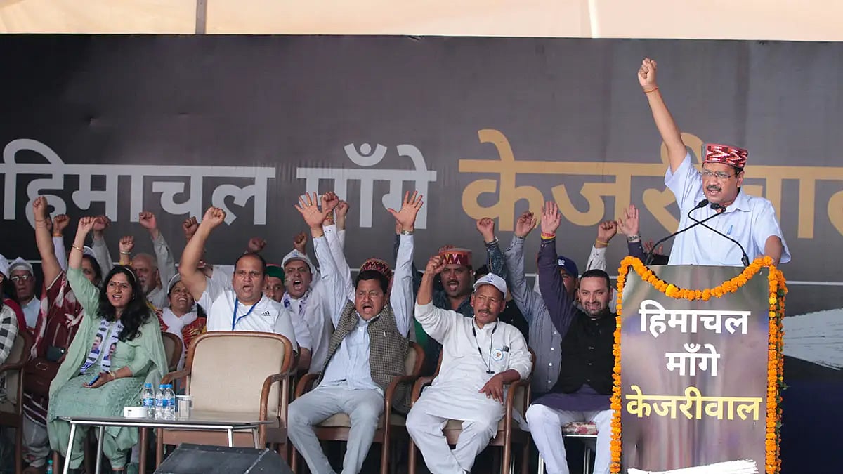 Arvind Kejriwal in HP 