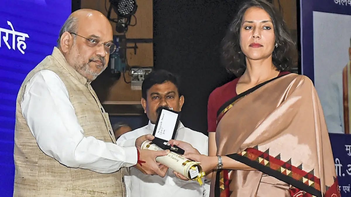 Senior IPS officer Sanjukta Parasor conferred with the Union Home Minister’s Medal for Excellence