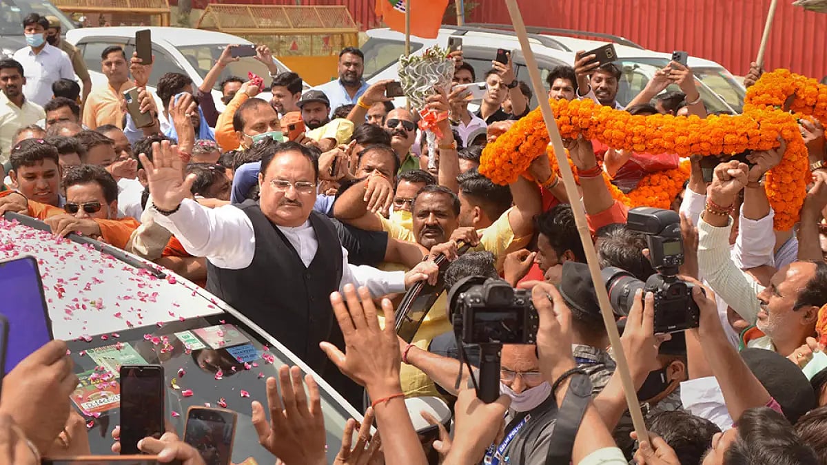 Delhi: BJP Plans 'Abhinandan Yatra' Led By Nadda After Counting Of Votes For Presidential Poll