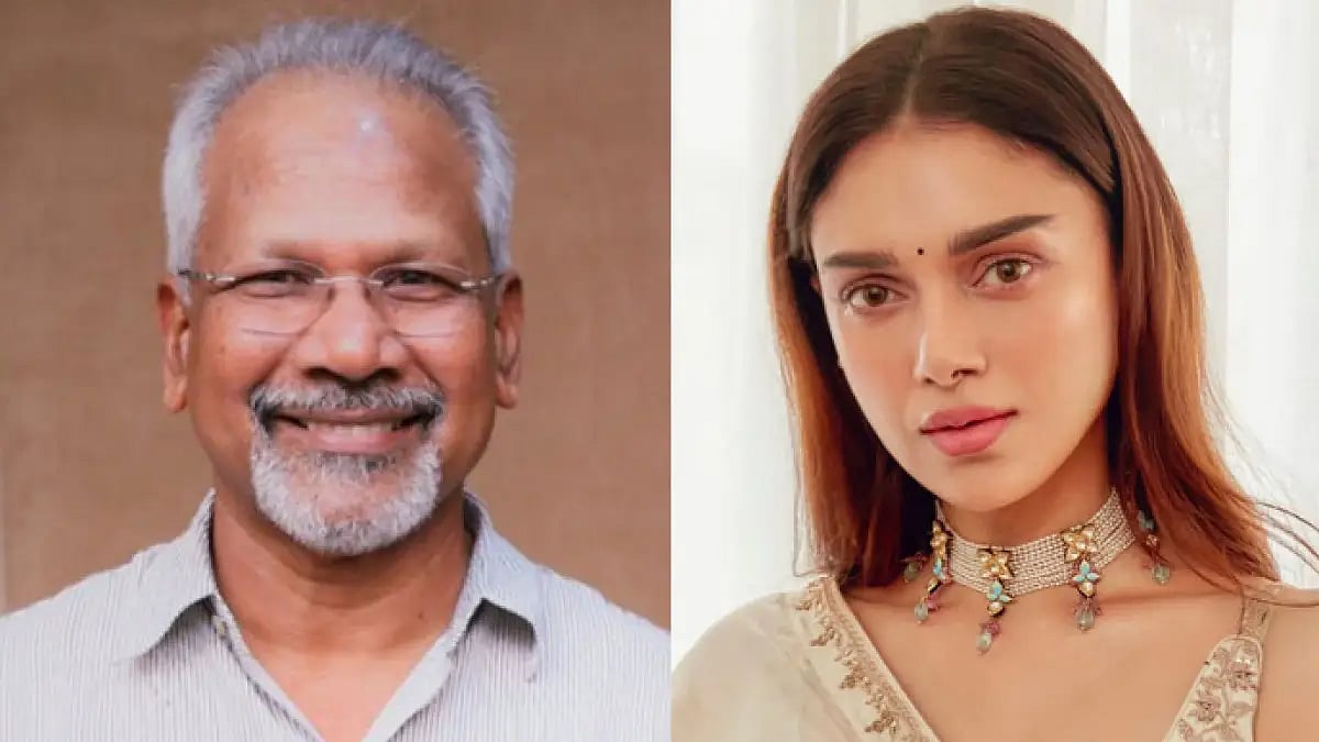 Mani Ratnam and Aditi Rao Hydari