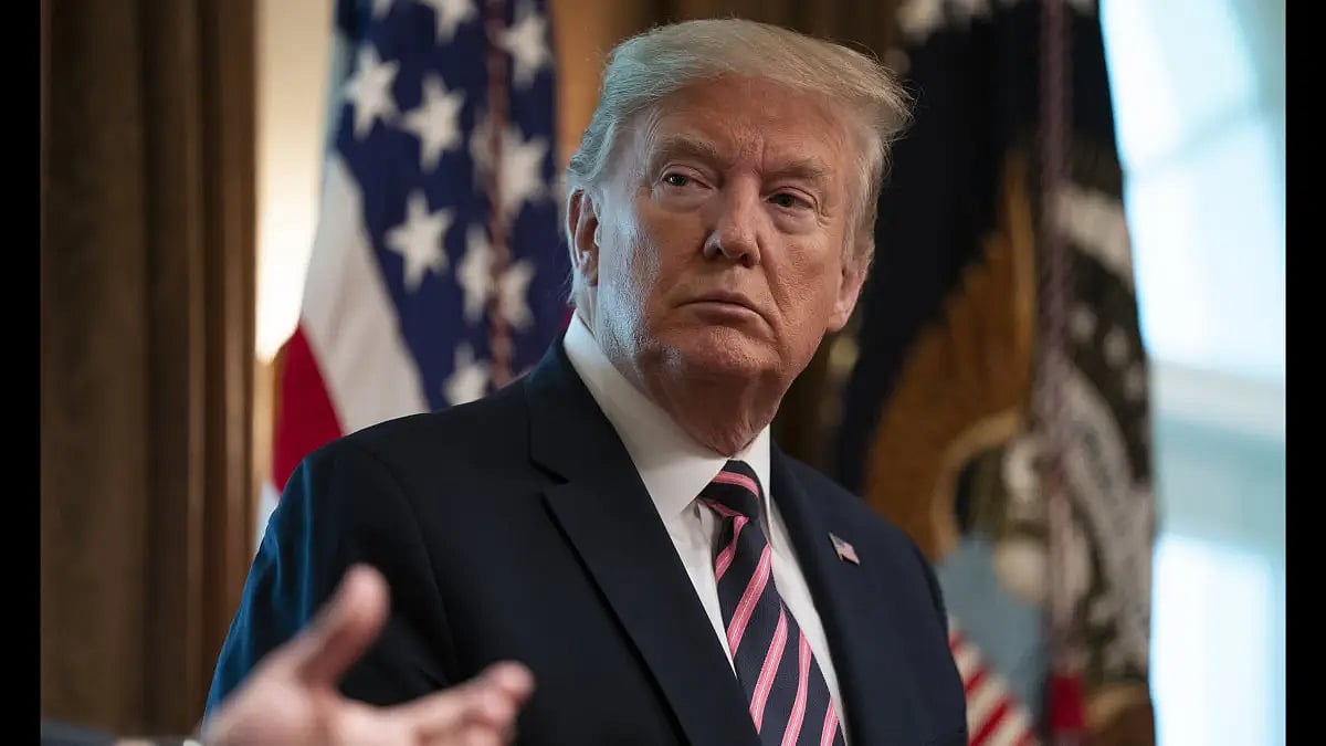 Former US President Donald Trump