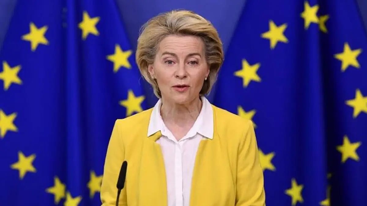 File photo : European Commission President Ursula von der Leyen 