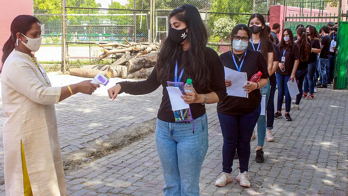 Students often face the dual pressure of school board exam and competitive exams (Representative Photo)