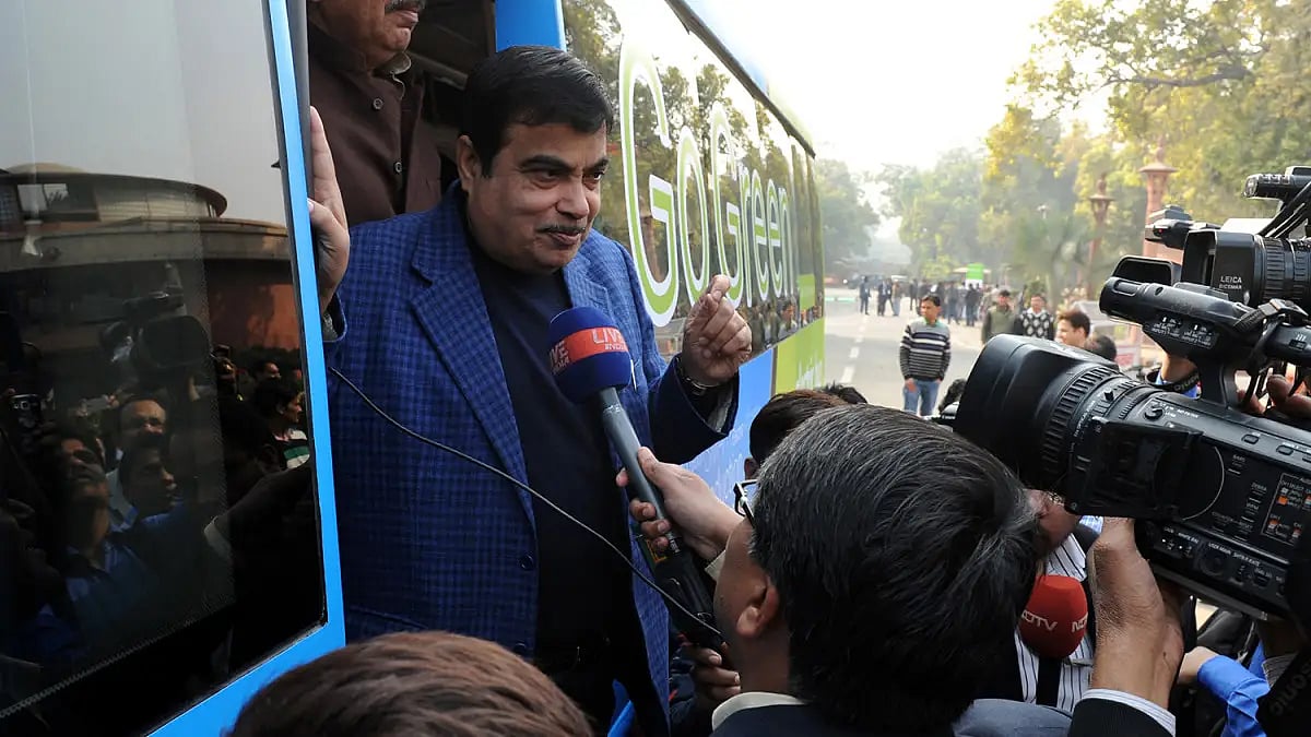Union minister Nitin Gadkari
