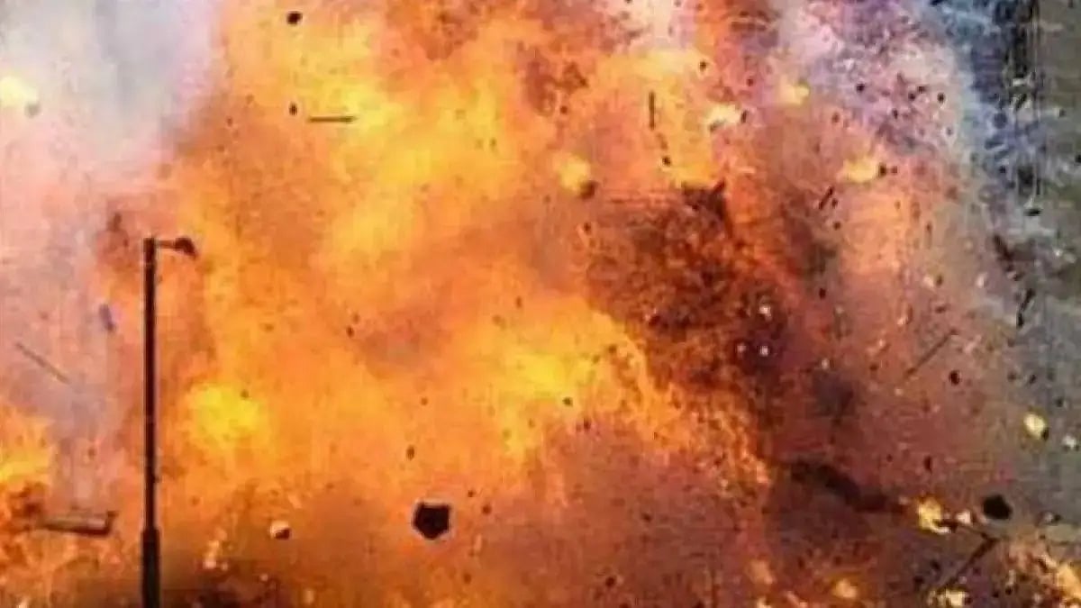 Representative image of a blast