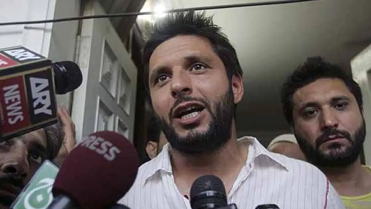 Shahid Afridi is a former captain of the Pakistan national cricket team.