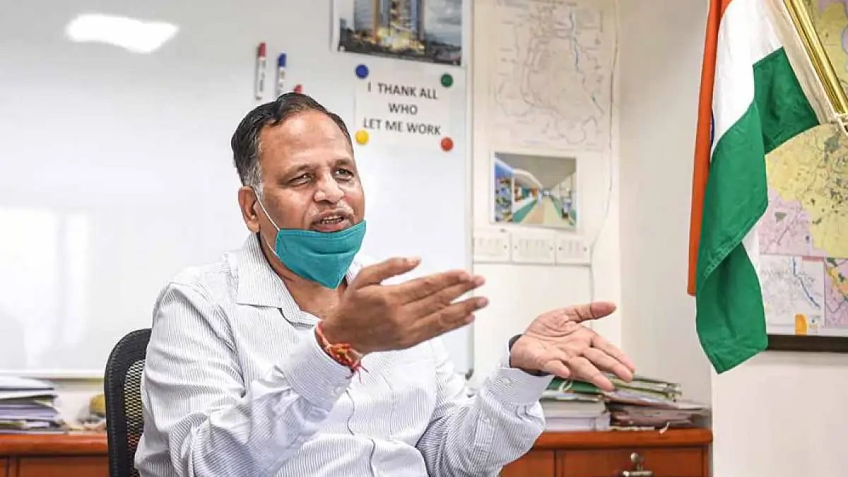 Delhi Health Minister Satyendar Kumar