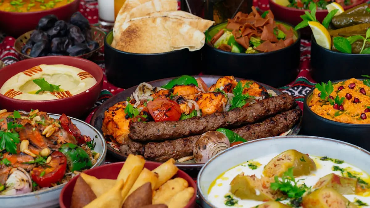 Representative Image: A lavish Iftar meal 