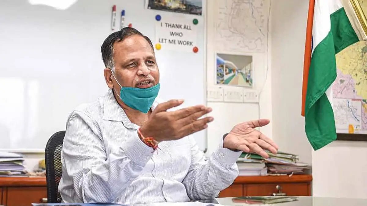 Delhi Health Minister Satyendar Kumar