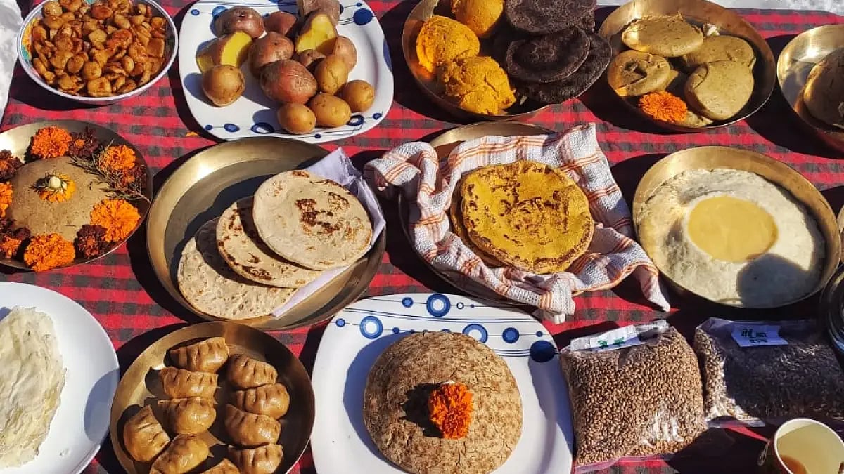 A glimpse of high altitude traditional food in Spiti