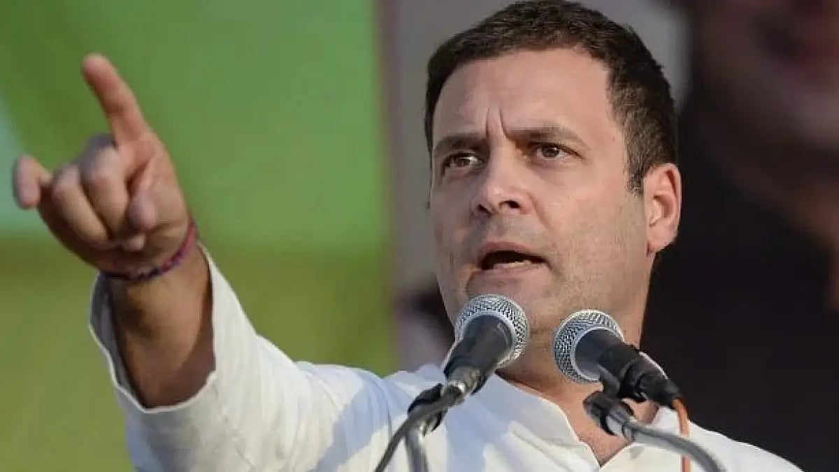Rahul Gandhi.