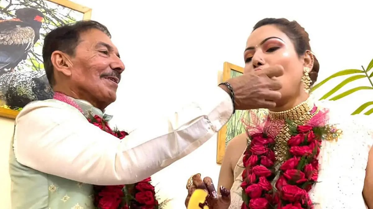 Bulbul Saha shared pictures of the wedding on Facebook.