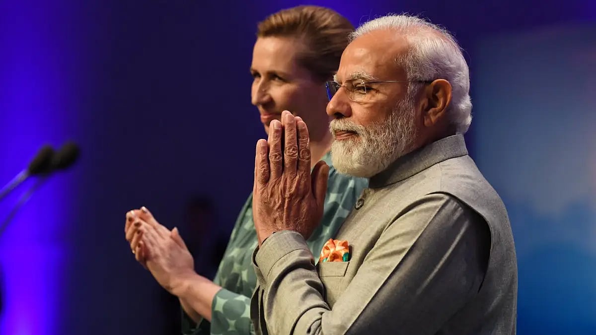 Prime Minister Narendra Modi in Denmark
