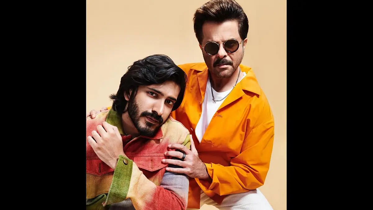 Actors Harsh Varrdhan Kapoor and Anil Kapoor