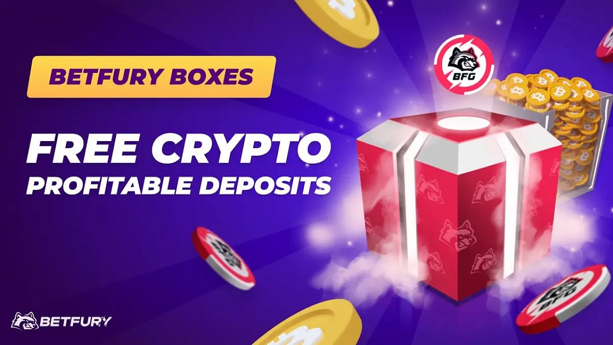How to earn Crypto with free boxes on BetFury