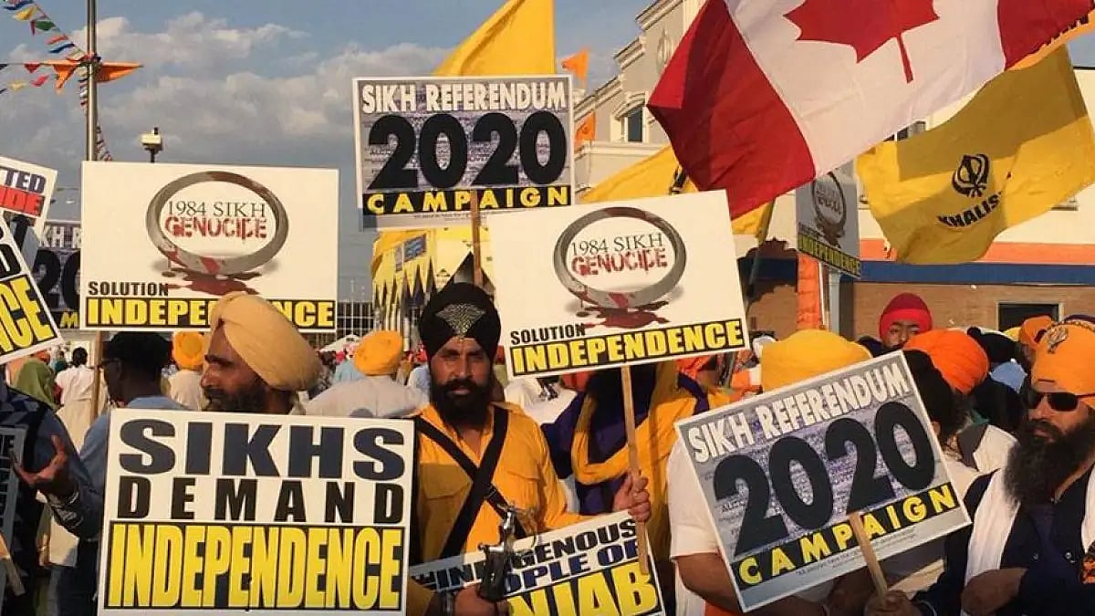 Representative photo of Khalistan supporters