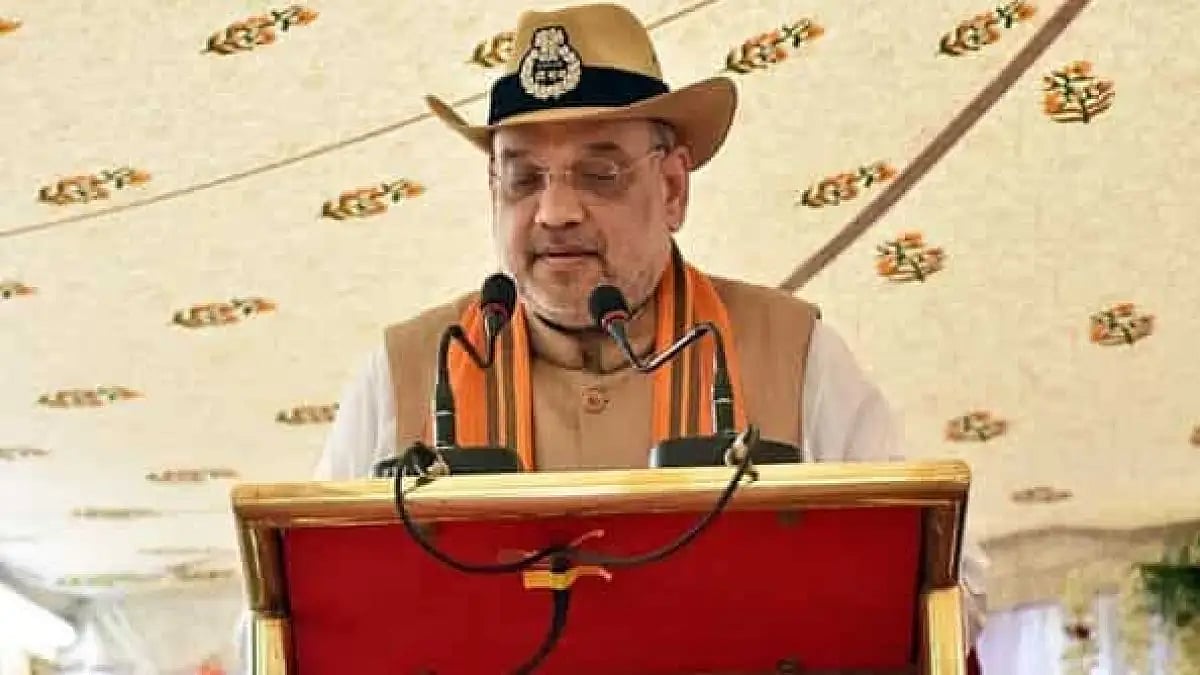 Union Home Minister Amit Shah in West Bengal 