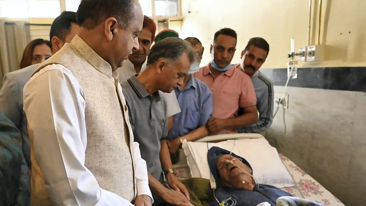 Veteran Congress Leader Sukh Ram Dies At 94
