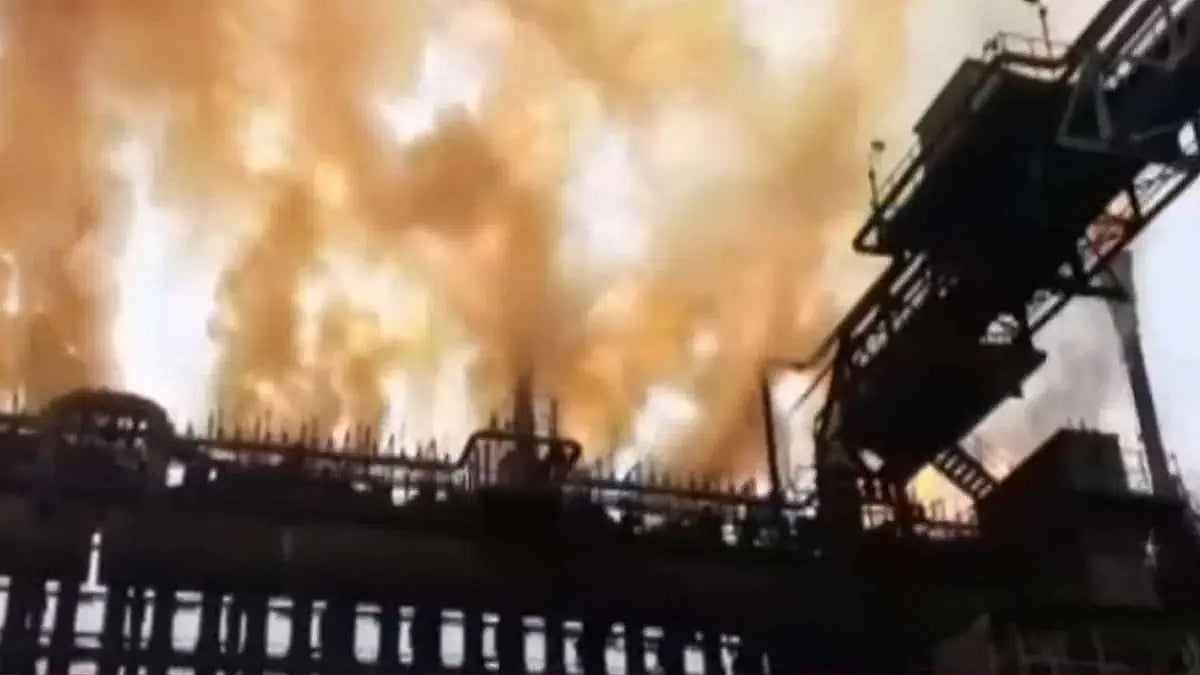 Blast at Tata Steel Plant in Jamshedpur 
