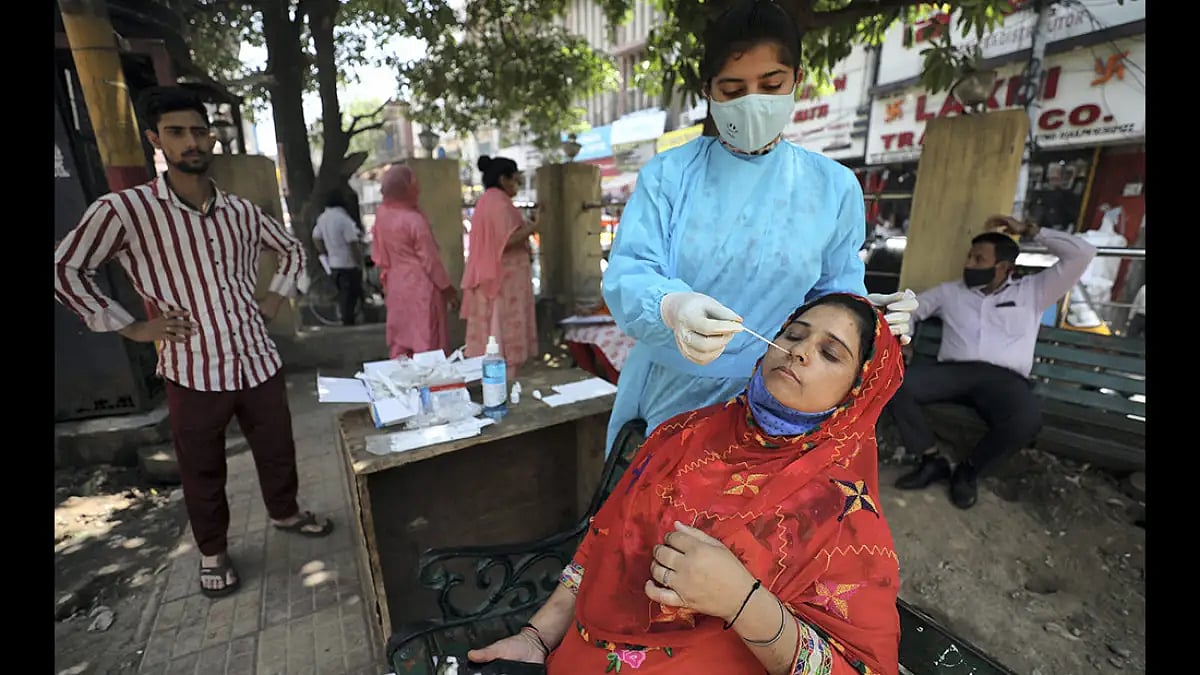 COVID test in Jammu