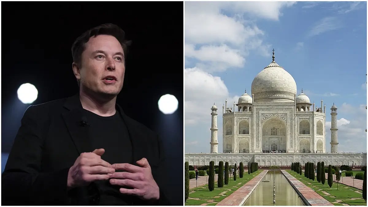 Elon Musk recalls his visit to the Taj Mahal in India in 2007