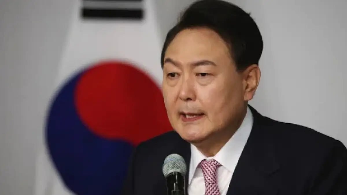  South Korean President Yoon Suk Yeol.