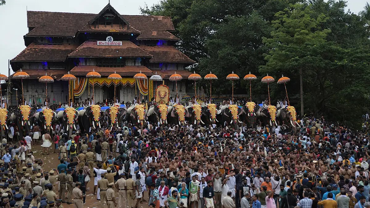 Thrissur Pooram Festival  - null