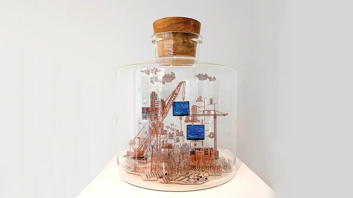 pOLymORpHic hUMansCApE by Nandita Kumar