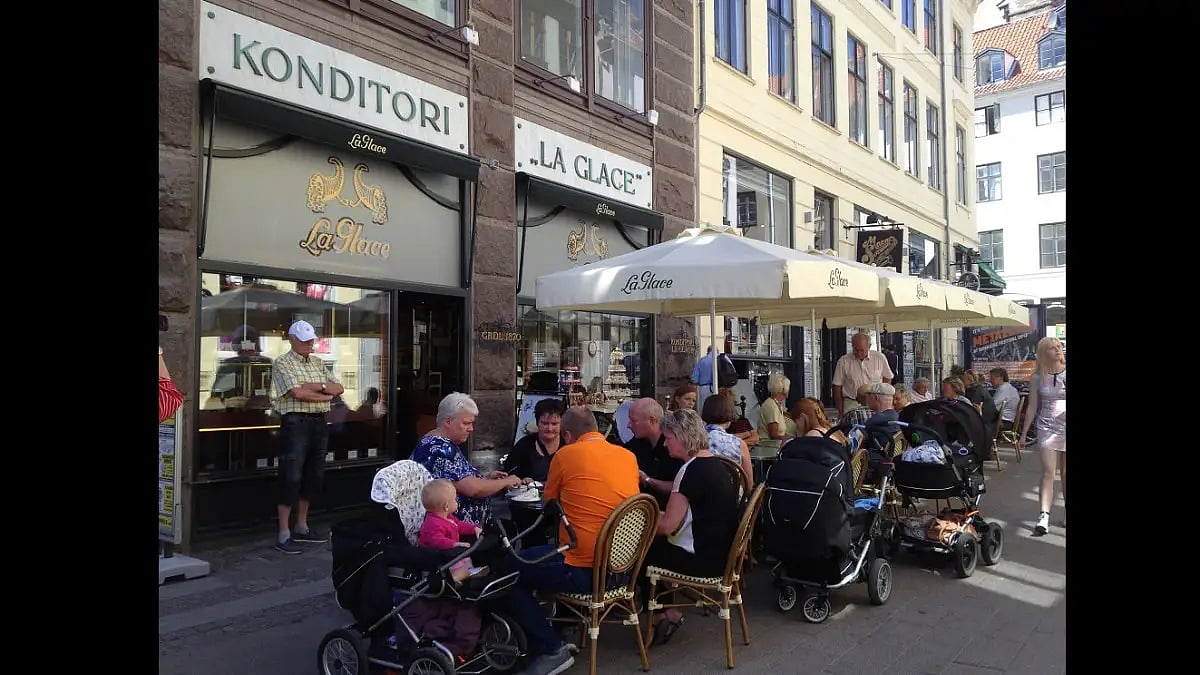 The La Glace patisserie in Copenhagen, Denmark
