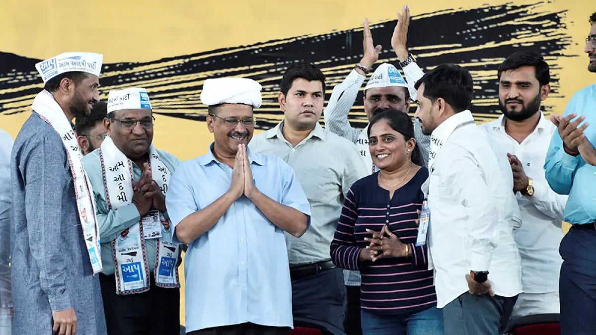 Arvind Kejriwal Promises End Of Gujarat’s Electricity Woes If Voted To Power In State