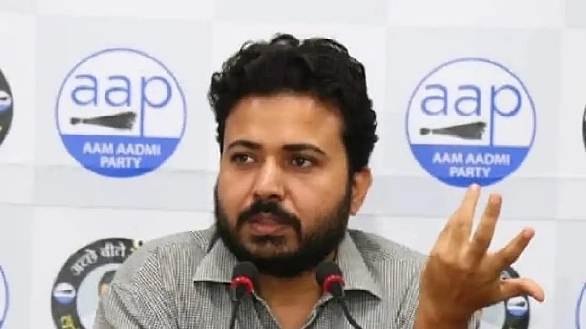 AAP leader Durgesh Pathak 