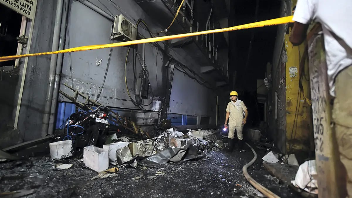Delhi Police Arrests Absconding Mundka Building Owner