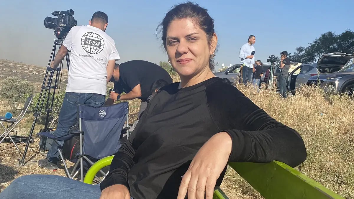 Palestinian-American journalist Shireen Abu Akleh