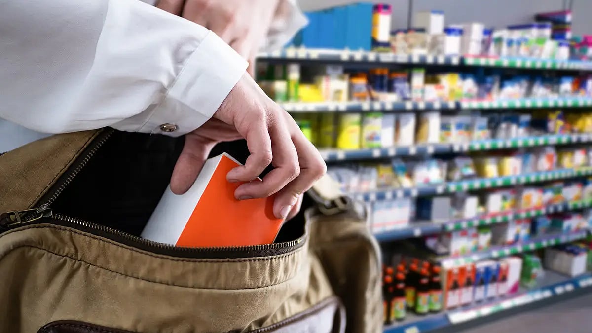 Representative image of shoplifting 