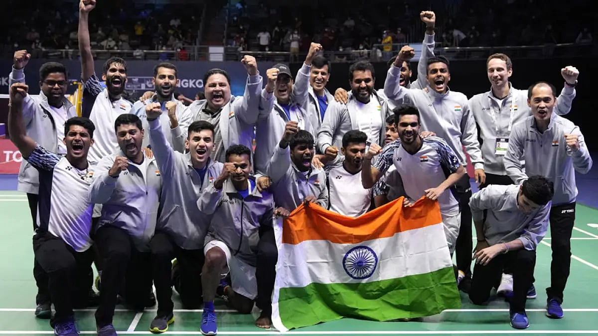 Unlike China or Japan, badminton in India is all about 'individualism.' That should change now at least among men.