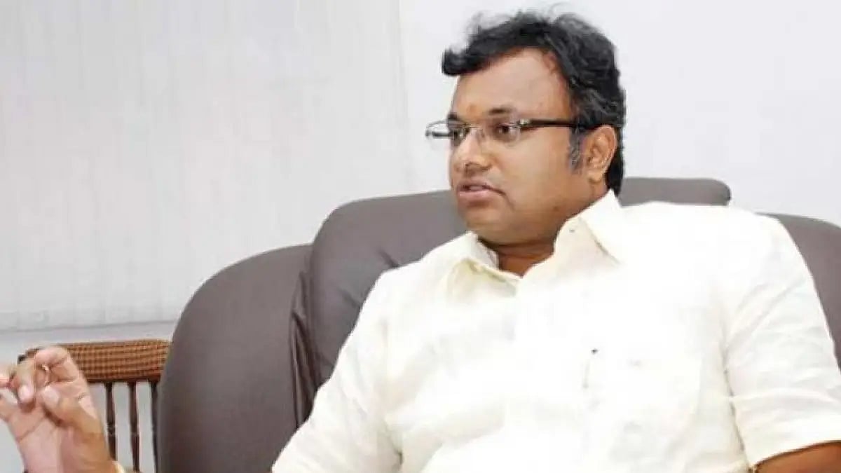 Karti Chidambaram Appears Before CBI In Bribe-For-Visa For Chinese Nationals Case