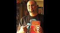 Mumbai Through The Lens Of A Very Angry Maushi Artist Abhijeet Kini with the Angry Maushi book