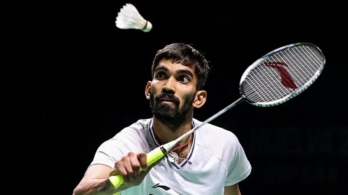 Photo: File  : Indian shuttler Kidambi Srikanth. 