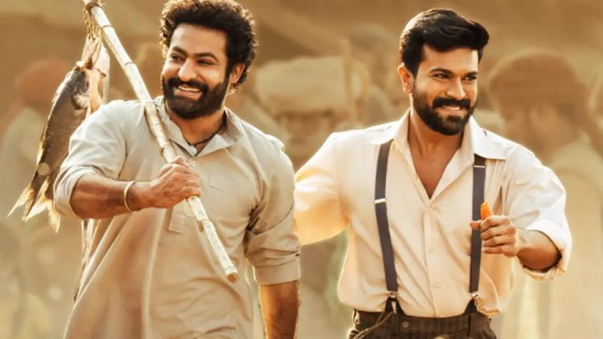 Jr NTR And Ram Charan In RRR