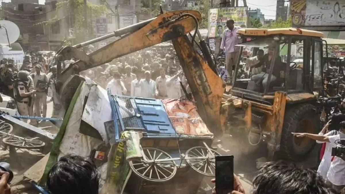 This is the third such demolition linked to Atiq Ahmed in three days 